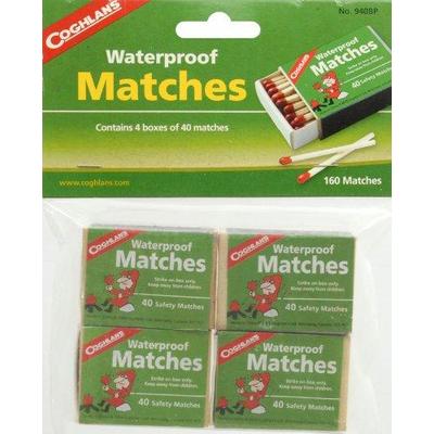 Coghlan's 940BP Waterproof Matches - 4 Pack