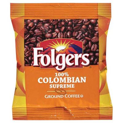 Folgers 100 Percent Colombian Supreme Ground Coffee, 1.75 Ounce (Pack of 42)