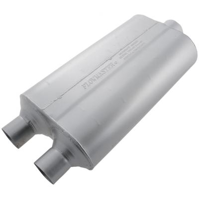 Flowmaster Super 50 Muffler - 2.25 Dual in / 3.00 Center out - Mild Sound